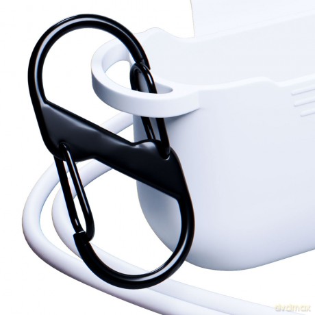 Etui Silikonowe do AirPods Pro 3mk - AirPods Pro białe