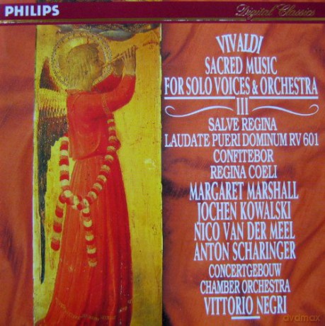Negri/Conc.Chamber-E: Vivl:Geistl.Musik V.3 [CD]