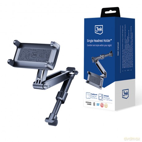 Uchwyt Samochodowy na zagłówek 3mk Single Headrest Holder