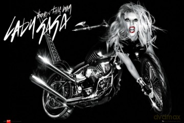 Lady Gaga Album Cover Bike [PLAKAT]
