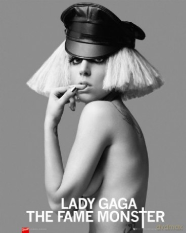 Lady Gaga Leather Cap [PLAKAT]