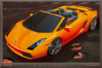 Lamborghini - Lawa Lambo [PLAKAT]
