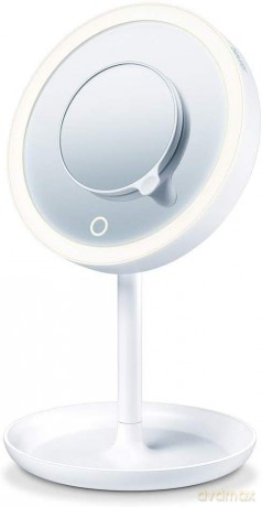 Beurer - BS 45 Illuminated Cosmetic Mirror with LED Light Touch Sensor Button - 3 Years Warranty