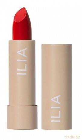 ILIA - Color Block Lipstick Flame Fire Red 4 ml