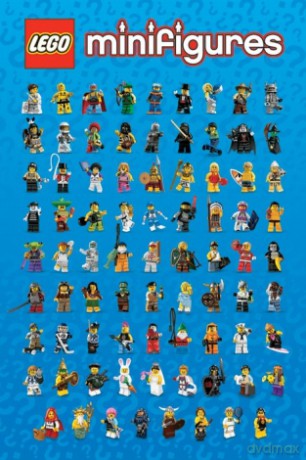 Lego (Mini Figures) [PLAKAT]