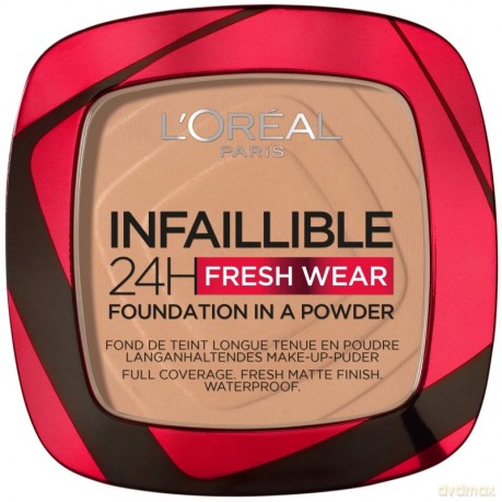 L'Oreal - Infaillible 24h Fresh Wear Powder Foundation - 220 Sand