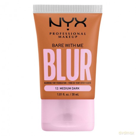 NYX Professional Makeup - Bare With Me Blur Tint Foundation 12 Medium Dark