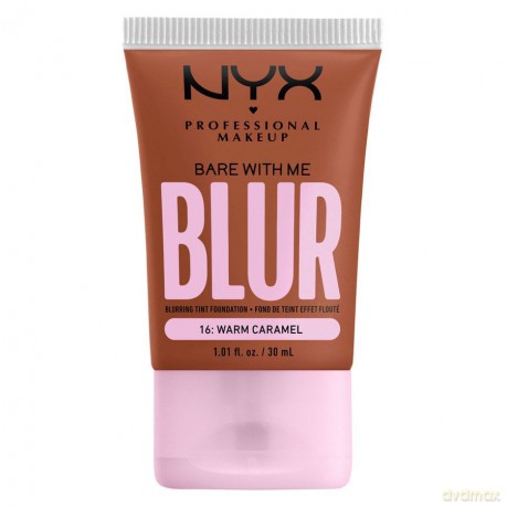 NYX Professional Makeup - Bare With Me Blur Tint Foundation 16 Warm Caramel