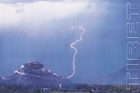 Lightning Over The Patola , Tibet [PLAKAT]