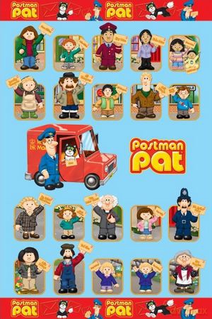 Listonosz Pat (Postacie) [PLAKAT]