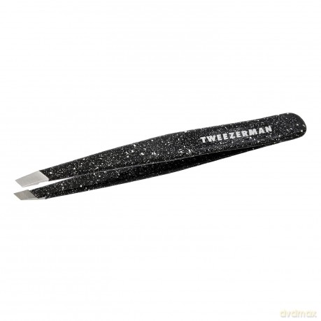 Pęseta skośna Tweezerman - Slant Tweezer Sparkling Black