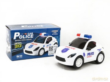 Auto Policja przewrotka na baterie BA7433