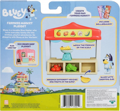 Bluey mini Zestaw targ rolny 17555 [FIGURKA]