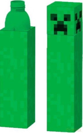 Butelka na wodę Minecraft Creeper 650ml PP MC00009 Kids Euroswan