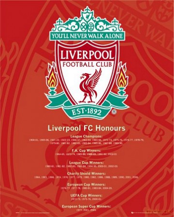 Liverpool (Honours) [PLAKAT]