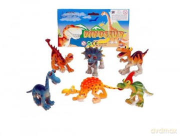 Dinozaur Funny 6 wzorów, mix [FIGURKA]