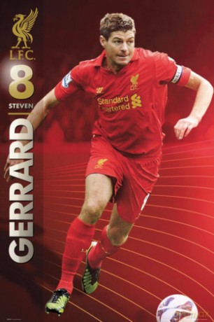 Liverpool Gerrard 12/13 [PLAKAT]