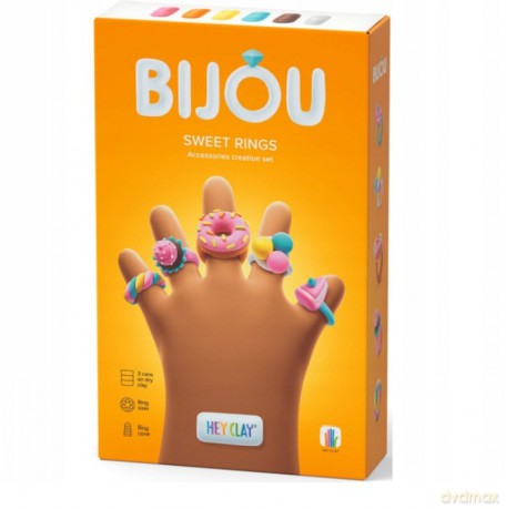 Hey Clay Masa plastyczna Biju Sweet rings 31002CEE