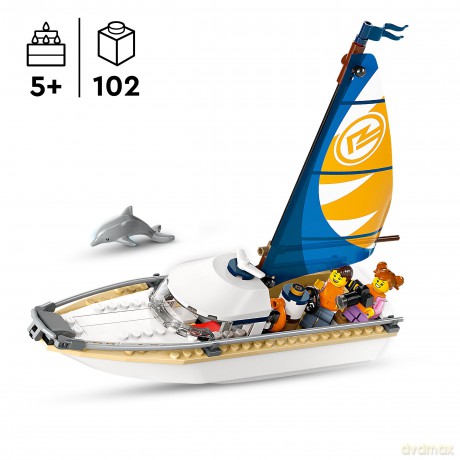 LEGO CITY Żaglówka (60438) [KLOCKI]