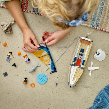 LEGO CITY Żaglówka (60438) [KLOCKI]