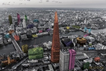 Londyn (Colour Splash) [PLAKAT]