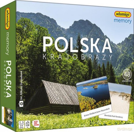 Memory Polska krajobrazy gra pamięciowa ADAMIGO [GRA]