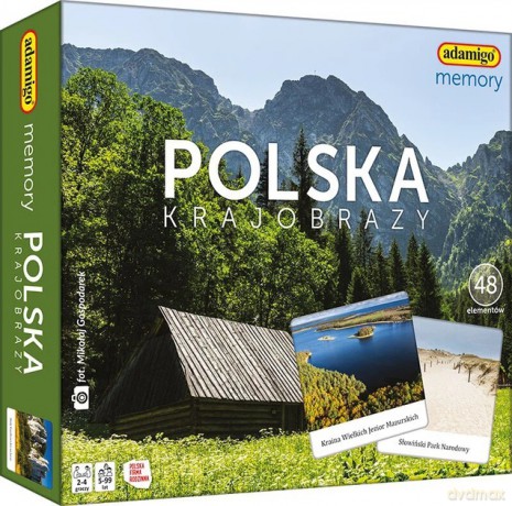 Memory Polska krajobrazy gra pamięciowa ADAMIGO [GRA]