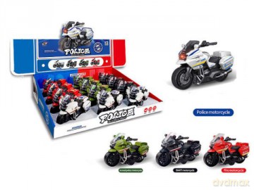 Motocykl Policja z napędem BMOT5308 mix