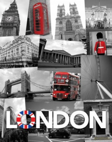 Londyn (Union Jack) [PLAKAT]