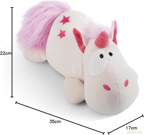NICI 49487 Maskotka pluszowa Jednorożec Theodor 35cm leżący