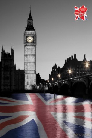 Londyn 2012 Olimpiada (Big Ben - By Tanya Chalkin) [PLAKAT]