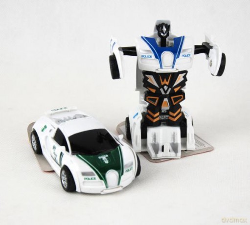 Samochód Transformer Policja 1295925 mix [FIGURKA]
