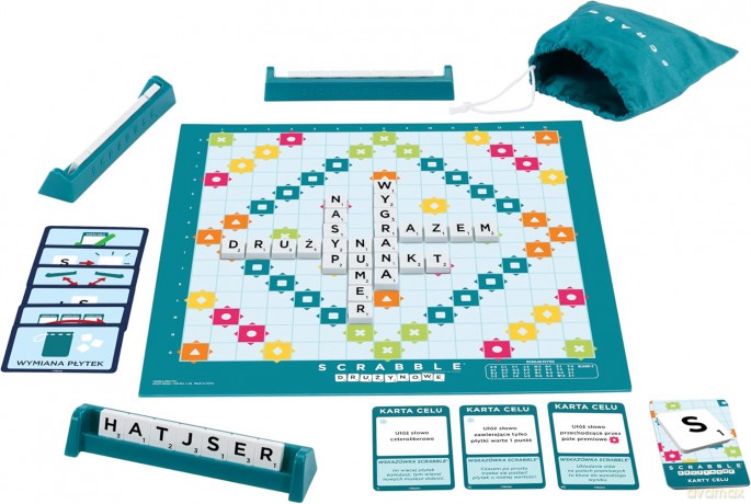 Scrabble (nowe) HXM53 gra MATTEL [GRA PLANSZOWA]