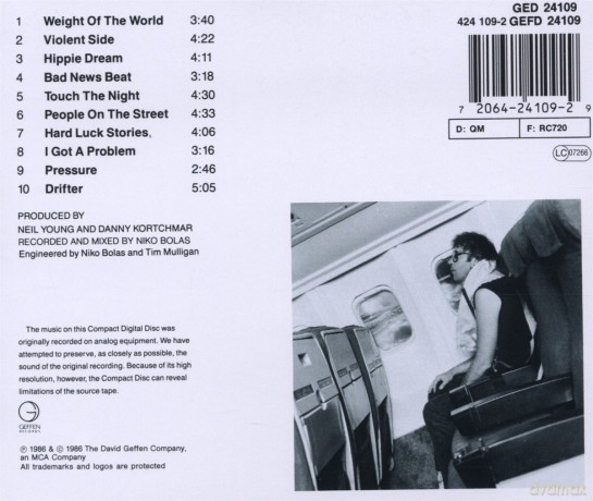 Neil Young: Landing On Water [CD]