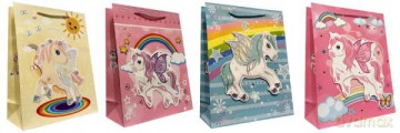 Torebka ozdobna prezentowa JP3073B 26x32x10cm mix