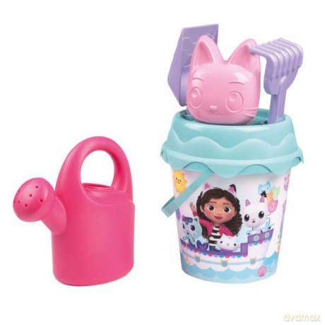 Wiaderko z akcesoriami do piasku Koci Domek Gabi. Gabby's Dollhouse 862176 Smoby