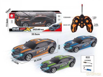 Zdalnie sterowane auto sportowe BAR1294 mix