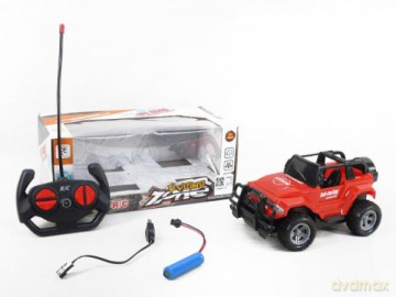 Zdalnie sterowane auto terenowe Jeep BAR0719 mix