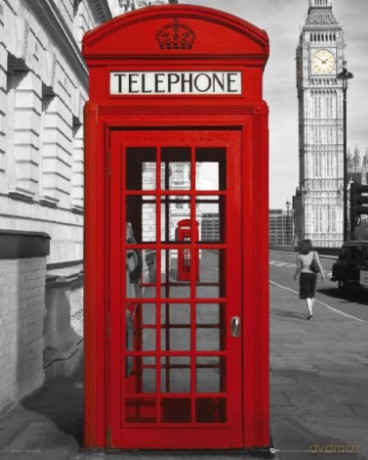 Londyn Budka Telefoniczna [PLAKAT]