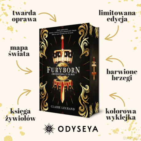 Furyborn. Zrodzona z furii - Claire Legrand [KSIĄŻKA]