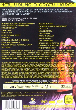 Neil Young: Rust Never Sleeps [DVD]