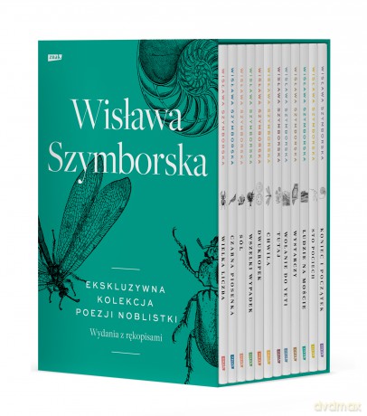 Tomy poetyckie. Kolekcja. Pakiet 12 tomów. - Wisława Szymborska [KSIĄŻKA]
