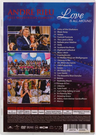 Andre Rieu: Love Is All Around [DVD]