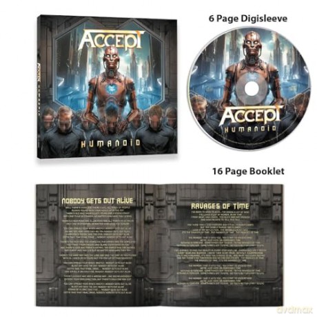 Accept: Humanoid (digipack) [CD]