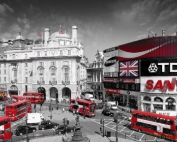 Londyn Piccadilly Circus [PLAKAT]