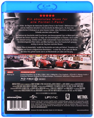 Ferrari: Race to Immortality (Ferrari: Wyścig po nieśmiertelność) [Blu-Ray]