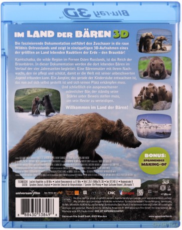 Land of the Bears [Blu-Ray 3D]