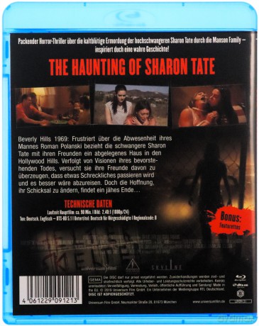 The Haunting of Sharon Tate (Sharon Tate) [Blu-Ray]