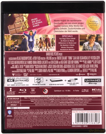 Wonka [Blu-Ray 4K]+[Blu-Ray]