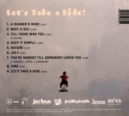Michał Kaczmarczyk Trio: Let's Take A Ride [CD]
